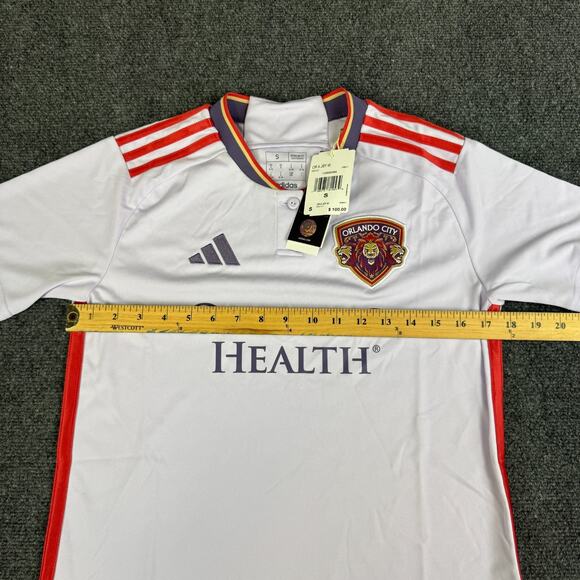 Orlando City SC Adidas Away Jersey Womens Size Small 24/25 MLS Soccer IP6011 NWT - Picture 7 of 9